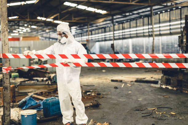 Professional Biohazard technician working in Salem, CT